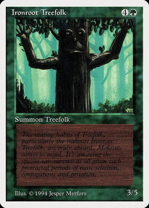 Ironroot Treefolk, Summer Magic / Edgar #204