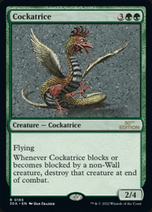 Cockatrice, 30th Anniversary Edition #185