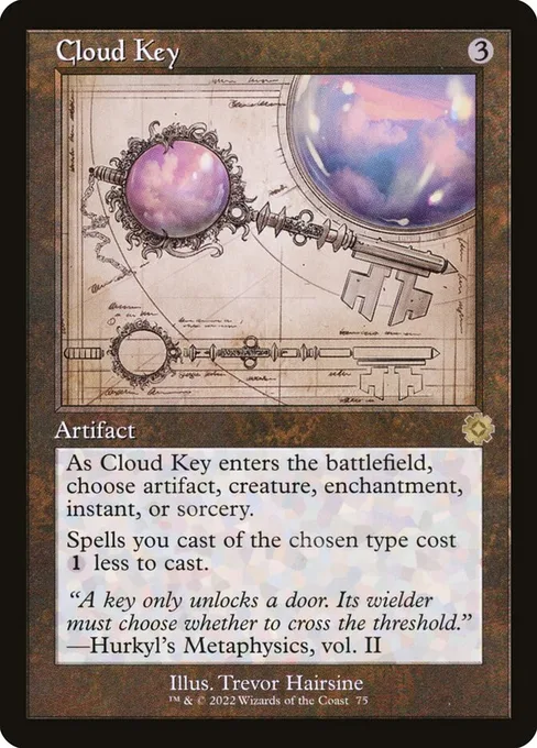 Cloud Key, The Brothers' War Retro Artifacts #75