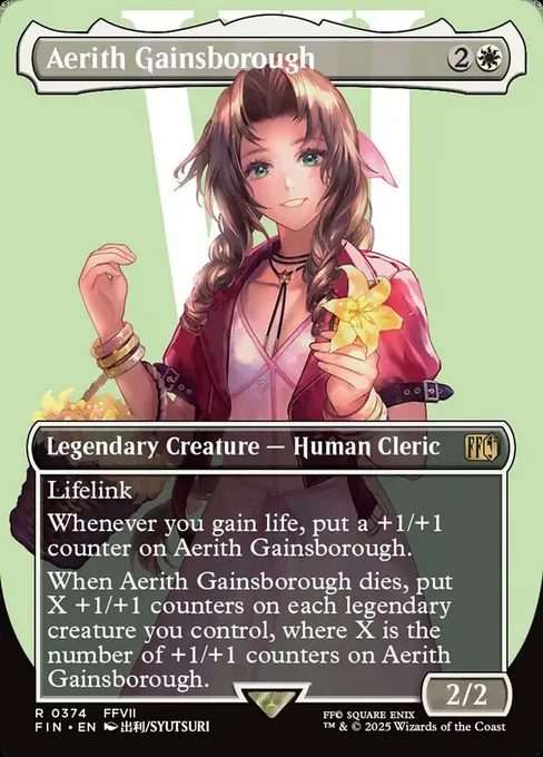 Aerith Gainsborough, Final Fantasy #374