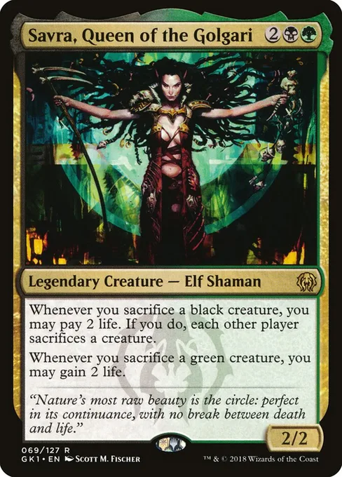 Savra, Queen of the Golgari, GRN Guild Kit #69