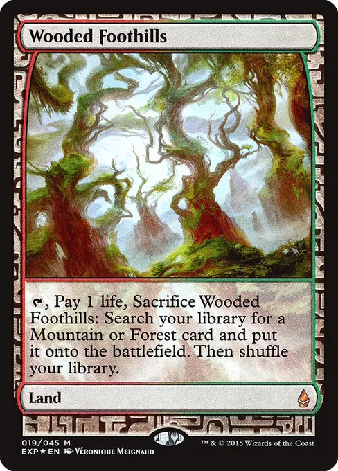 Wooded Foothills, Zendikar Expeditions #19