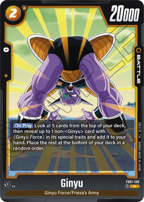 Ginyu, Awakened Pulse #FB01-108