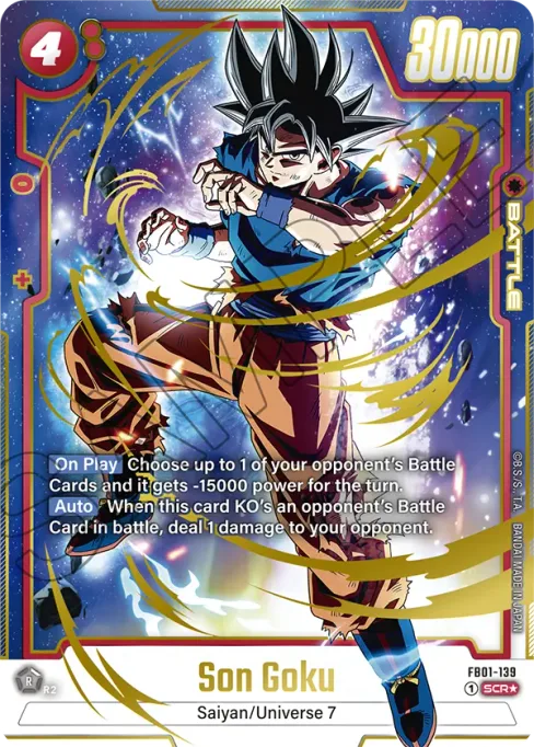 Son Goku, Awakened Pulse #FB01-139_p1