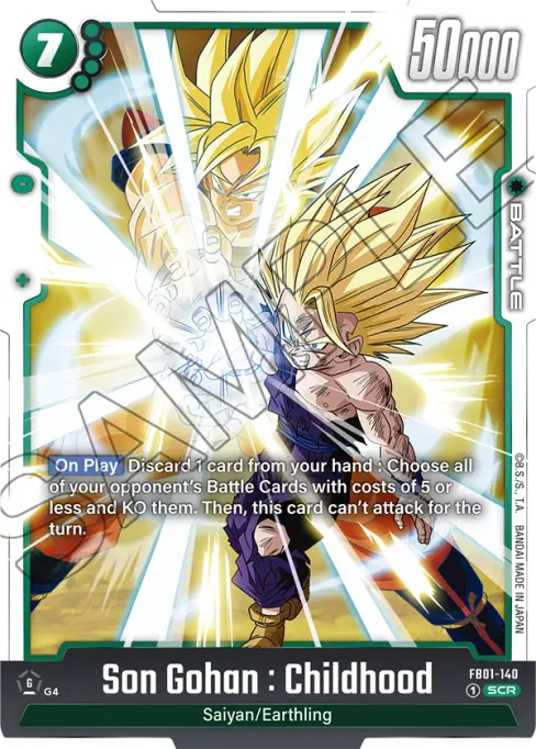 Son Gohan : Childhood, Awakened Pulse #FB01-140