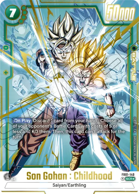 Son Gohan : Childhood, Awakened Pulse #FB01-140_p1
