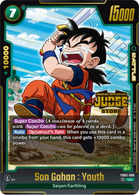 Son Gohan : Youth, Raging Roar #FB03-066_p2
