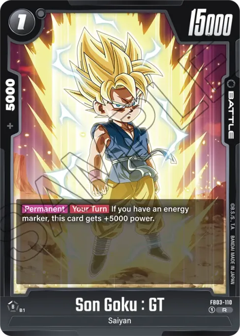 Son Goku : GT, Raging Roar #FB03-110