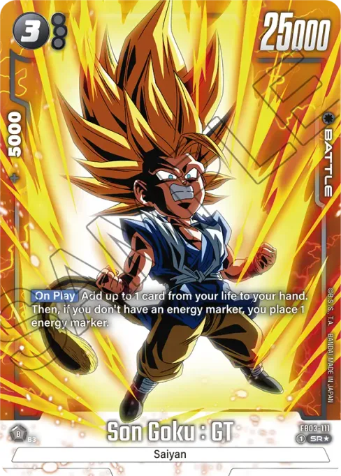 Son Goku : GT, Raging Roar #FB03-111_p1