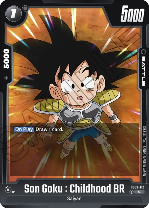 Son Goku : Childhood BR, Raging Roar #FB03-112