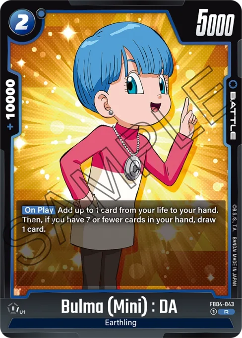Bulma (Mini) : DA, Ultra Limit #FB04-043