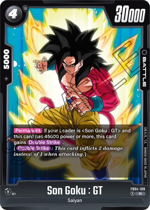 Son Goku : GT, Ultra Limit #FB04-109