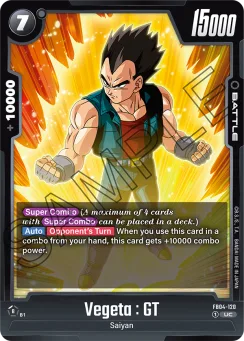 Vegeta : GT, Normal