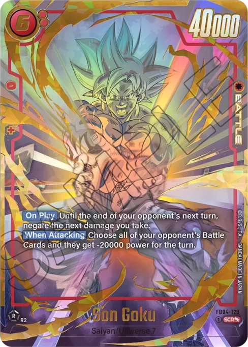 Son Goku, Ultra Limit #FB04-129_p2