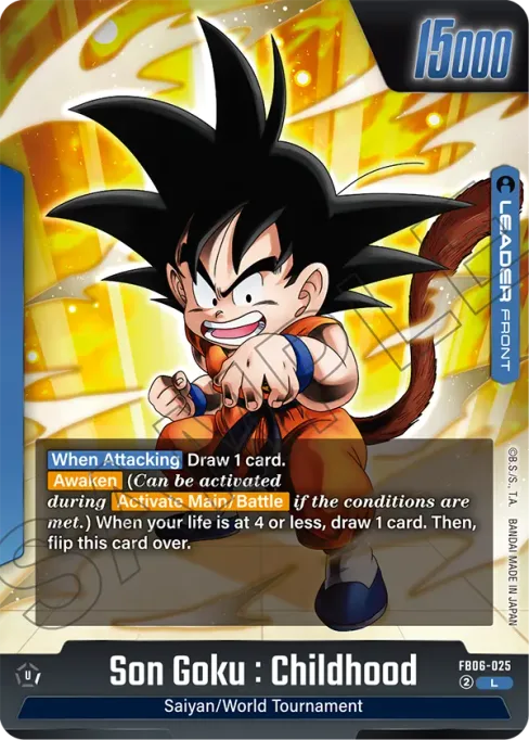 Son Goku : Childhood, Rivals Clash #FB06-025