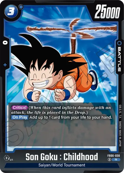 Son Goku : Childhood, Rivals Clash #FB06-030
