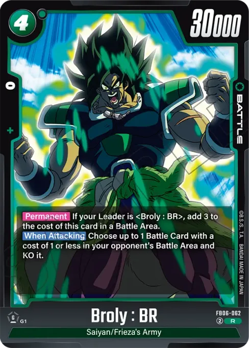Broly : BR, Rivals Clash #FB06-062