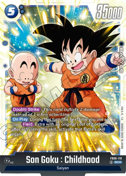 Son Goku : Childhood, Rivals Clash #FB06-119