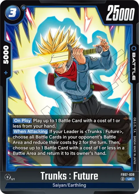 Trunks : Future, Wish for Shenron #FB07-039