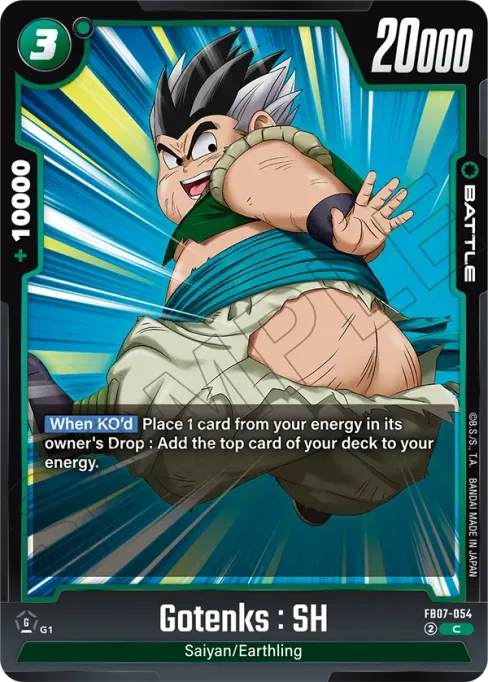 Gotenks : SH, Wish for Shenron #FB07-054