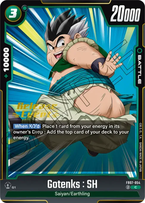 Gotenks : SH, Wish for Shenron #FB07-054_p1