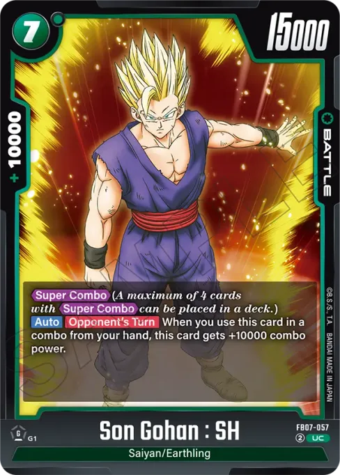 Son Gohan : SH, Wish for Shenron #FB07-057