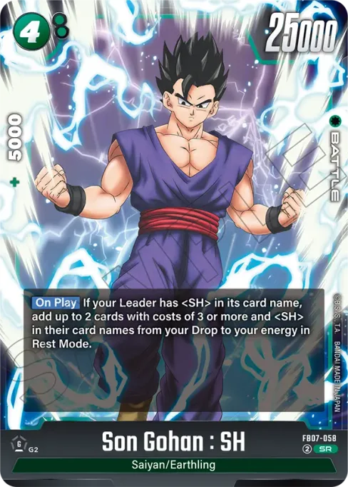 Son Gohan : SH, Wish for Shenron #FB07-058