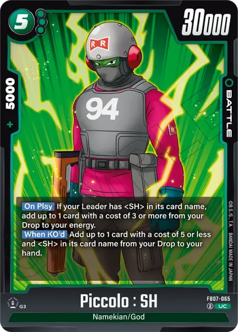 Piccolo : SH, Wish for Shenron #FB07-065