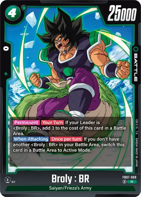Broly : BR, Wish for Shenron #FB07-069
