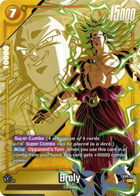 Broly, Saiyan’s Pride #FB08-088_p1