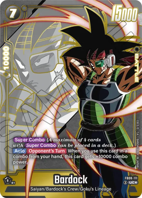 Bardock, Saiyan’s Pride #FB08-111_p1