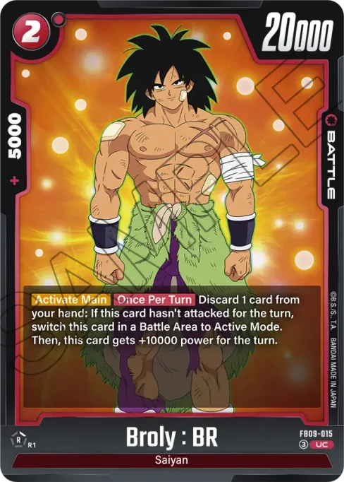 Broly : BR, Dual Evolution #FB09-015