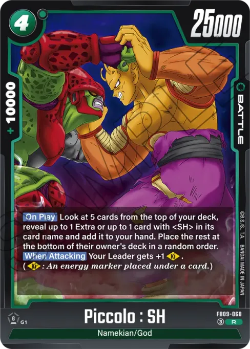 Piccolo : SH, Dual Evolution #FB09-068