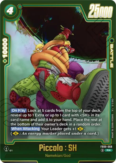 Piccolo : SH, Dual Evolution #FB09-068_p1