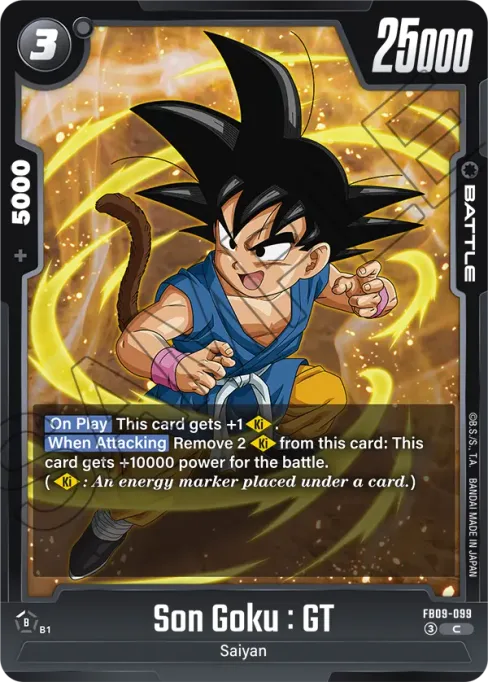 Son Goku : GT, Dual Evolution #FB09-099