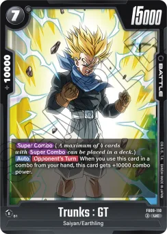 Trunks : GT, Normal