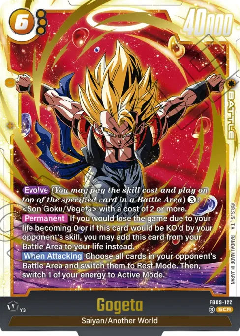 Gogeta, Dual Evolution #FB09-122