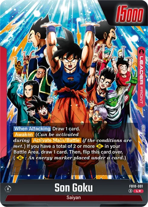 Son Goku, Cross Force #FB10-001_p1