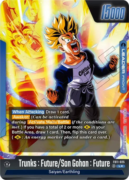 Trunks : Future/Son Gohan : Future, Brightness of Hope #FB11-025_p1