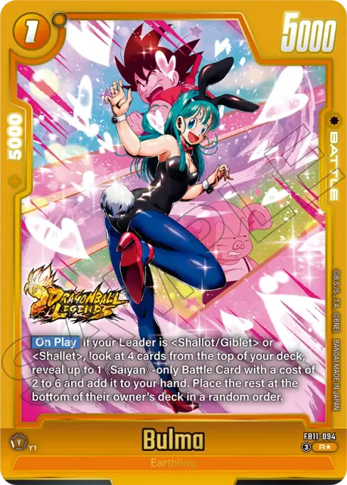 Bulma, Brightness of Hope #FB11-094_p1