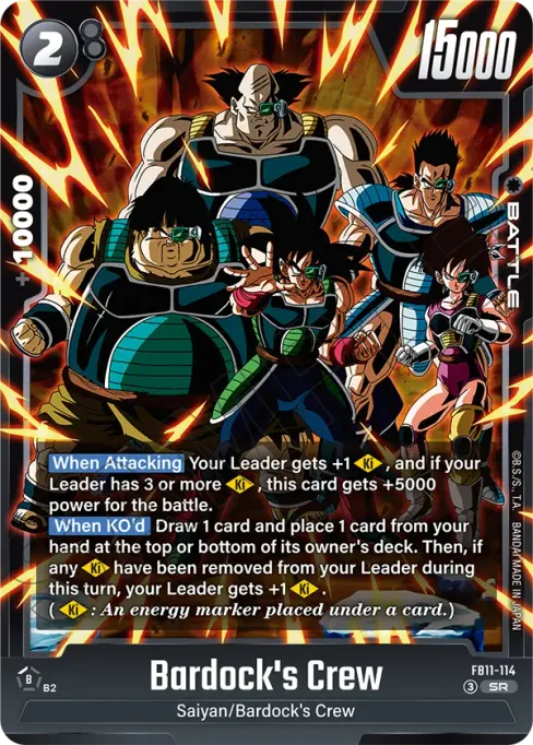 Bardock's Crew, Brightness of Hope #FB11-114
