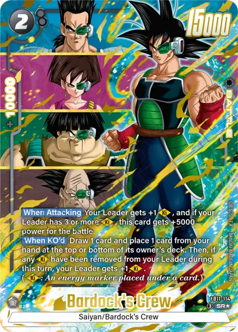 Bardock's Crew, Brightness of Hope #FB11-114_p1