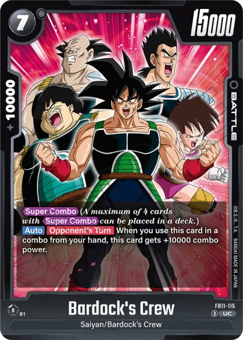 Bardock's Crew, Brightness of Hope #FB11-115