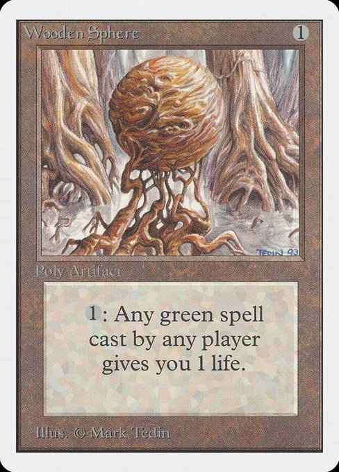 Wooden Sphere, Unlimited Edition #277