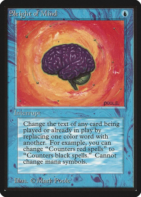 Sleight of Mind, Limited Edition Beta #79