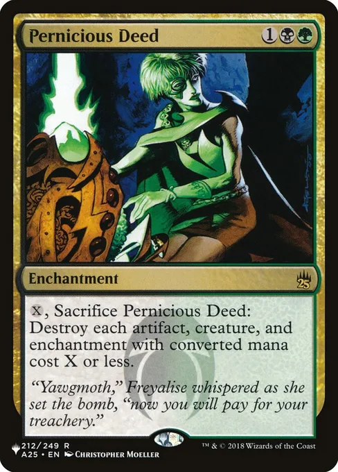 Pernicious Deed, The List #A25-212
