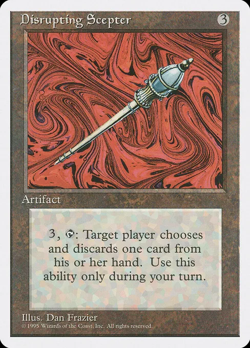 Disrupting Scepter, Fourth Edition #316