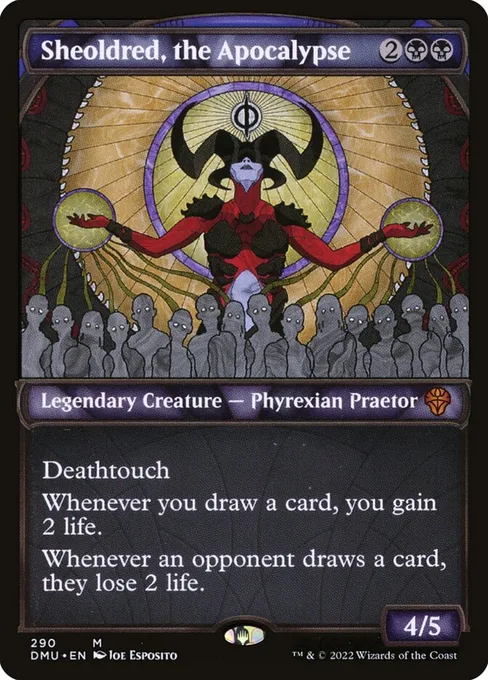 Sheoldred, the Apocalypse, Dominaria United #290