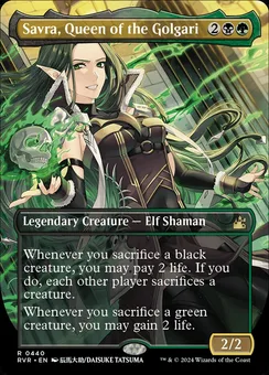 Savra, Queen of the Golgari, Normal