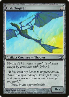 Ornithopter, Normal